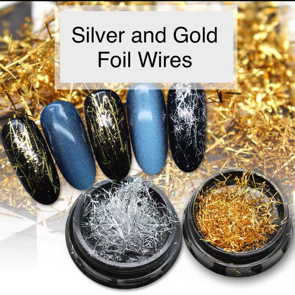 Gold and Silver Foil Wires