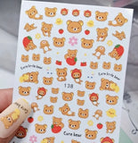 Bear Nail Stickers