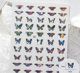 Laser Butterfly Stickers