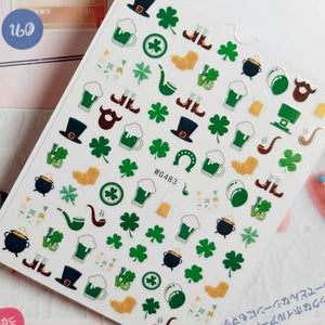 St.Patrick’s Day Nail Stickers