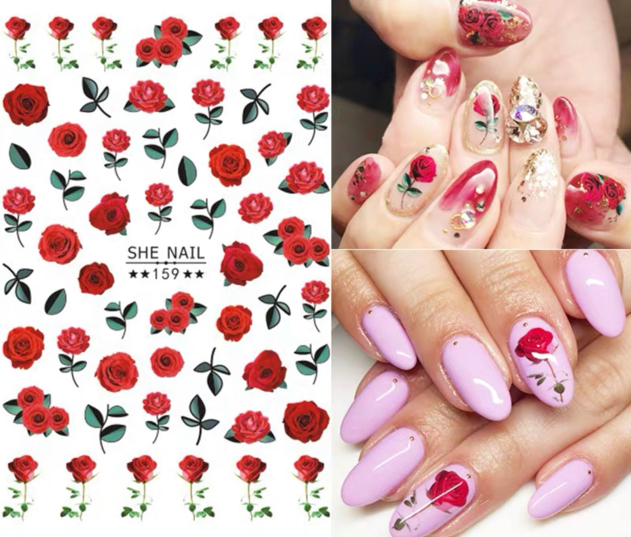Nail Art Store “Noch offen” auf Instagram: “LV Nail Stickers @ shopkeeki”  Wunderschönes Set v… #Nails - acrylicnails.