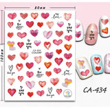 Valentine's Day Nail Stickers