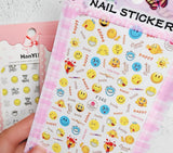 Happy Face Nail Stickers